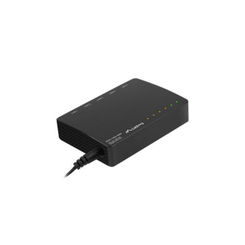 Switch niezarządzalny PoE+ Lanberg 5x 1Gb (4 porty PoE, 30W/port, max 60W) Desktop