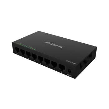 Switch niezarządzalny Lanberg 8x 1GB/s Gigabit Ethernet Desktop 12V (Obudowa metalowa)