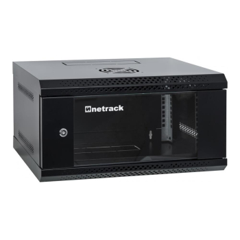 Szafa serwerowa wisząca RACK 19" 4U 400mm Netrack ECO-Line czarna