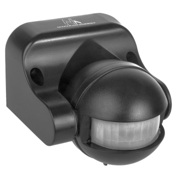 Czujnik ruchu PIR Maclean, na podczerwień MCE358 G, IP44, szary, zasięg 12m, max. obciążenie 800/1200W