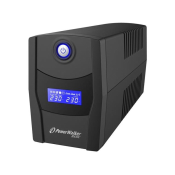 Zasilacz awaryjny UPS Power Walker Line-Interactive 600VA STL FR 2xPL USB RJ11/45 In/Out