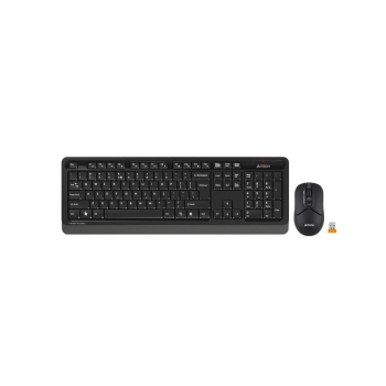 Zestaw bezprzewodowy klawiatura + mysz A4Tech Fstyler FG1012 czarna
