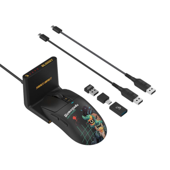 Mysz bezprzewodowa A4Tech Bloody R72 ULTRA DUO Renegade Midnight