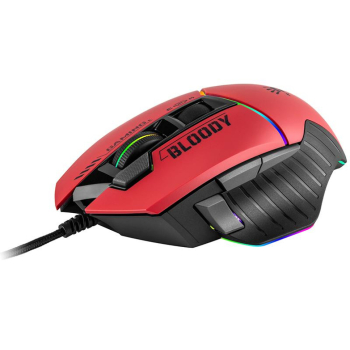 Mysz przewodowa A4Tech Bloody W95Max USB Sport Red