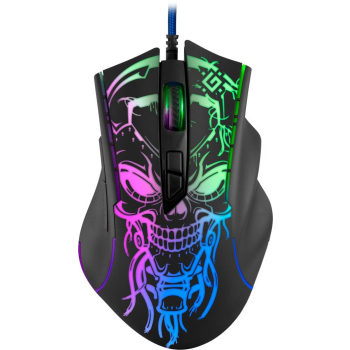Mysz przewodowa Defender BULLETSTORM GM-928 7200dpi Gaming 7P RAINBOW