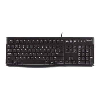 Klawiatura przewodowa Logitech K120 USB US czarna