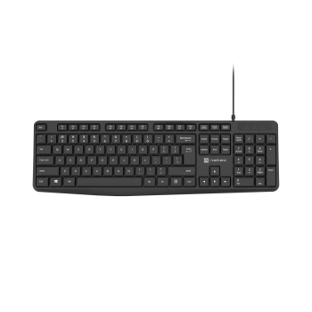 Klawiatura przewodowa Natec Nautilus US slim czarna
