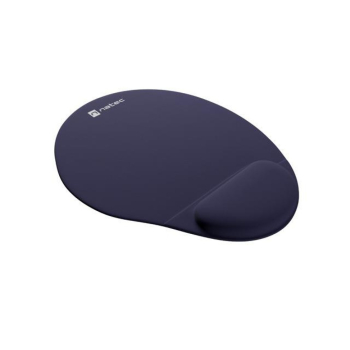 Podkładka pod mysz Natec Marmot żelowa ergonomiczna Granatowa